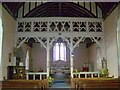 Interior, St John the Baptist, Ebbesbourne Wake