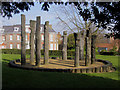 18,000 Tides Sculpture, Motcombe Gardens, Eastbourne