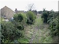 Looking SE along dismantled railway line