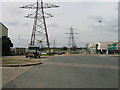 View along Enterprise Road, Westwood industrial estate