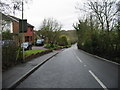 View along Canterbury Hill towards Tyler Hill