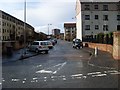 Looking west along Trafalgar Street