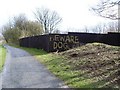 Friendly sign by Forth and Clyde Canal