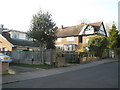 Houses at junction of Mulberry Lane and Havant Road