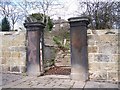 Wadsley Parish Church Cemetery Gates on Vainor Road