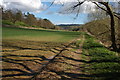 River bank footpath, Kerne Bridge