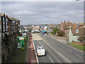 Pin Hill looking towards the Wincheap roundabout