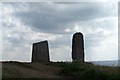 Viewpoint Marker and Birley Stone on Jawbone Hill