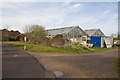 Disused glass houses at Hammerley Farm, Horton Heath