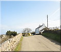 Approaching Pen-y-lon Cottage