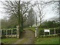 Entrance and drive to Trewardale