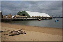TM2632 : Navyard Wharf, Harwich by Bob Jones