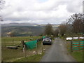 Looking North from Penyffridd