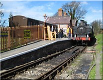SP7500 : Chinnor railway station by Nigel Cox