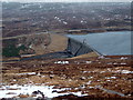 NH3470 : Loch Glascarnoch dam by Chris Eilbeck