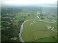 SN5620 : River Towy Meander and Oxbow Lake by Anthony Stevenson