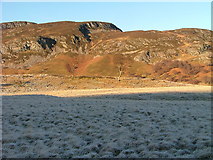 NN6791 : Frosty Grazing Land at Crubenmore by Dave Fergusson
