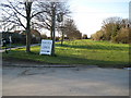 Henton: The Green and The Peacock Hotel sign