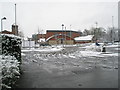 Looking across from Burger King to the new buildings which replaced "The Dolphin"