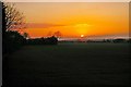 Sunset near Bulphan