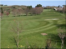SX9266 : Torquay golf course by Derek Harper