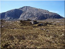 NC3353 : View towards Cnoc a' Mhadaidh  by Roger McLachlan