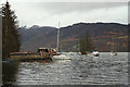 NH3810 : A hulk to the west of Cherry Island, Loch Ness by Des Colhoun