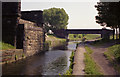 Abutments of old railway bridge, Manchester Bolton and Bury Canal