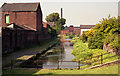 Manchester Bolton and Bury Canal:  looking south from Water Street bridge, Radcliffe