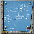 Piping diagram, Sawston Water Tower