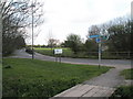 End of the first section on the Chichester Canal