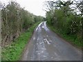 View along Pye Alley Lane