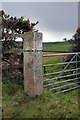 Old Stone Sign Post