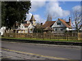 Wilfrid Road looking across the Bear Inn