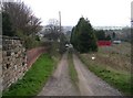 Footpath - Aberford Road , opposite St Peter