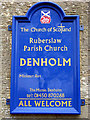 Ruberslaw Parish Church board