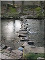 NY1700 : Stepping stones, River Esk by Callum Black