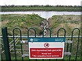 Drainage ditch into the River Dee