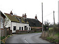 Cottages on the B1110 (Holt Road)