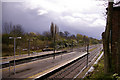 Platform and track, Oakleigh Park Station, London N20