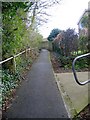 Footpath connecting Low to High Shincliffe