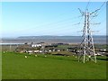 Distant Sewage Works at West Yelland with the Taw estuary behind