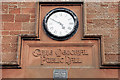 Clock on Lilliesleaf Village Hall