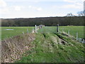 Gateway to fields and Bossenden Wood