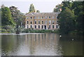 TQ1877 : Looking across the lake at Kew gardens by N Chadwick