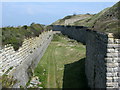 Moat surrounding the Verne Citadel, Portland