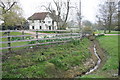 House and Brook at Coopers End