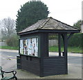 Bus shelter in Takeley