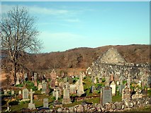 NM6586 : Arisaig Old Cemetery by Lynn M Reid