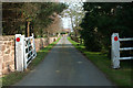 Entrance to a big house